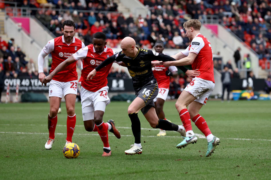 Pitchside Unseen Rotherham 02 Saints Southampton FC Official Site